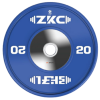 20 кг — Синій диск ZKC IWF Competition Disc