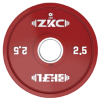 2,5 кг — Червоний диск ZKC IWF Competition Disc