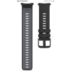 Polar силіконовий ремінець 22 мм для годинника Vantage V2 Black/Grey Wristband 91083654 S-L