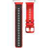 Polar силіконовий ремінець 22 мм для годинника Vantage V2 Red/Black Wristband 910100192 S-L