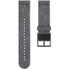 Polar ремінець для годинника 20 мм Black еко-текстиль Woven Wristband 91080476 S-M