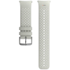 Polar силіконовий ремінець 20 мм для годинника Pacer Pro, Snow White Wristband 910107001 S-L