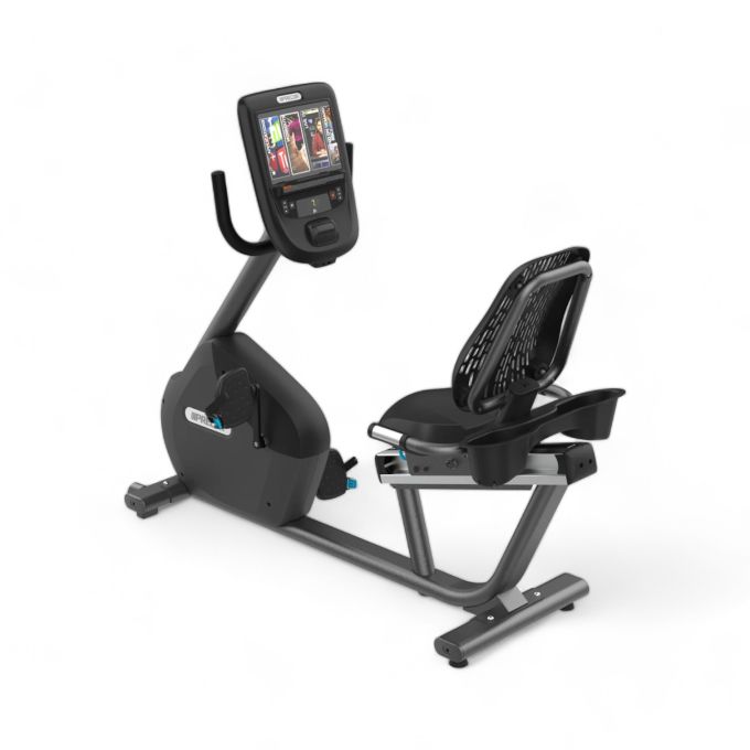 Велотренажер горизонтальний Precor RBK 665 P62 INT DVB, PR-PHRCB665GG3870EN (Storm Grey)