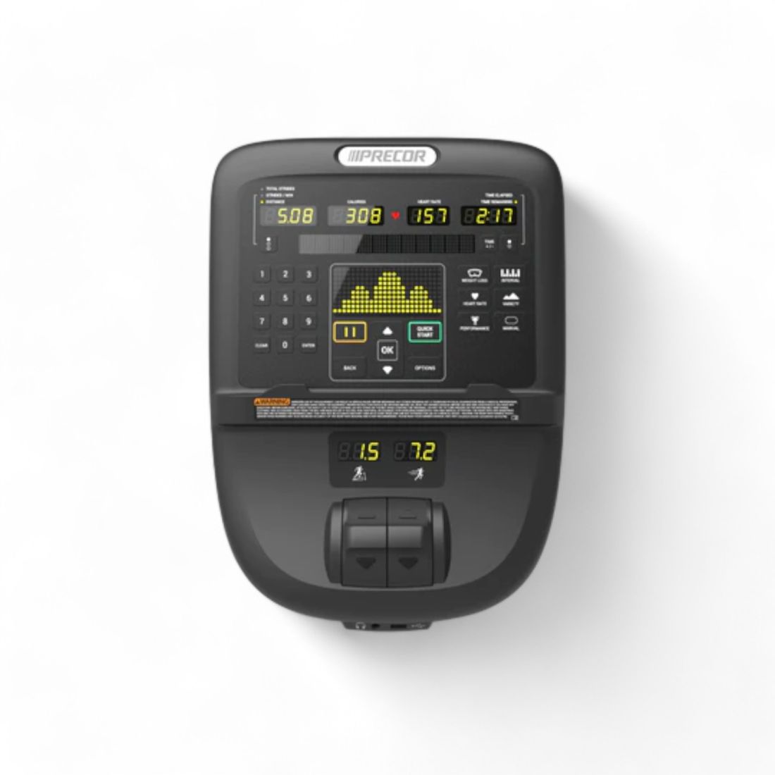 Велотренажер вертикальний Precor UBK 635, PR-UBK-635-GMS (Storm Grey)