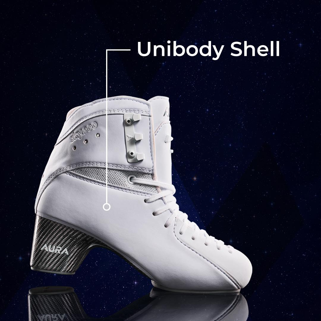 Фігурні черевики жіночі AURA SKY 200 White 260C