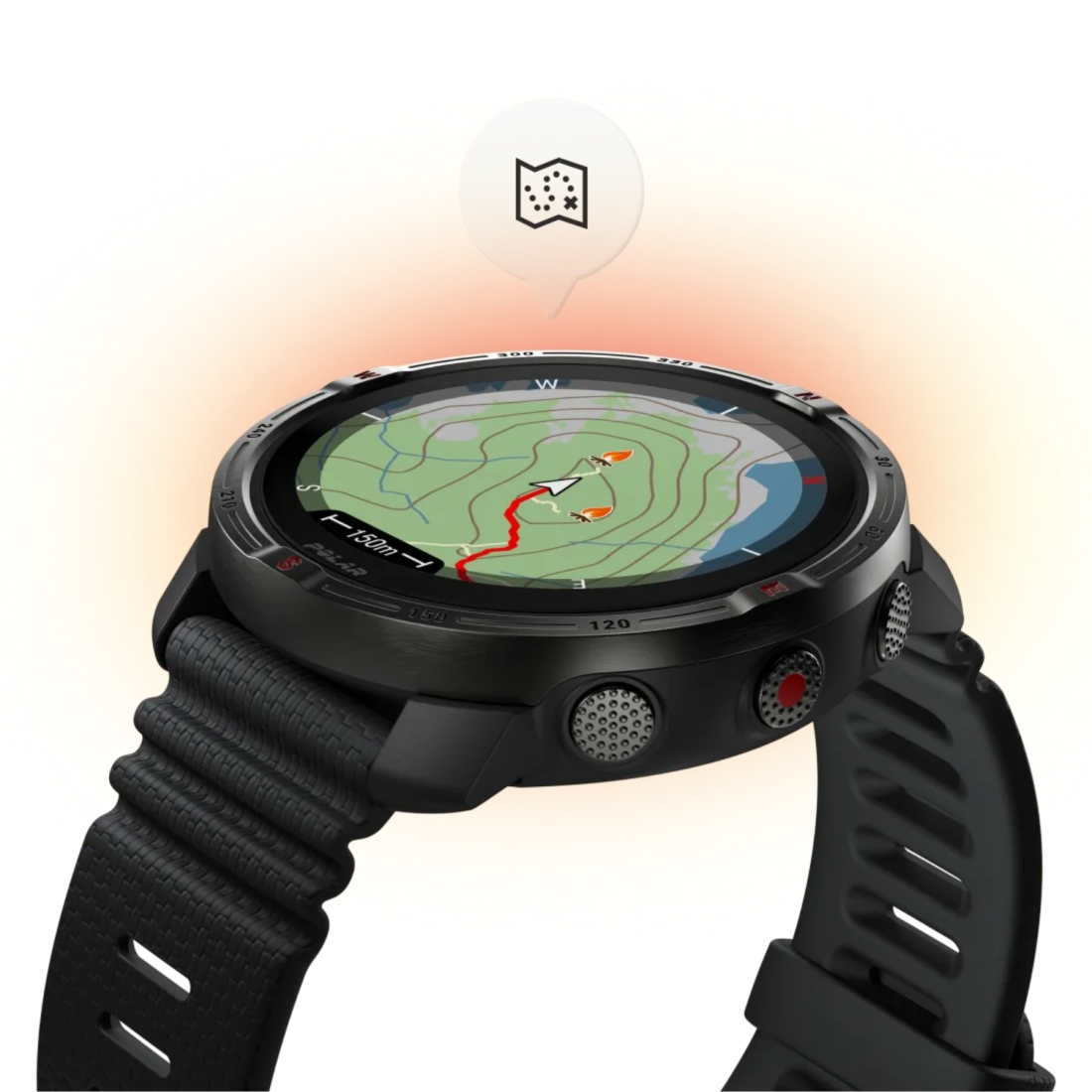 Смарт-годинник Polar Grit X2 для спорту, бігу, плавання, туризму, водонепроникний