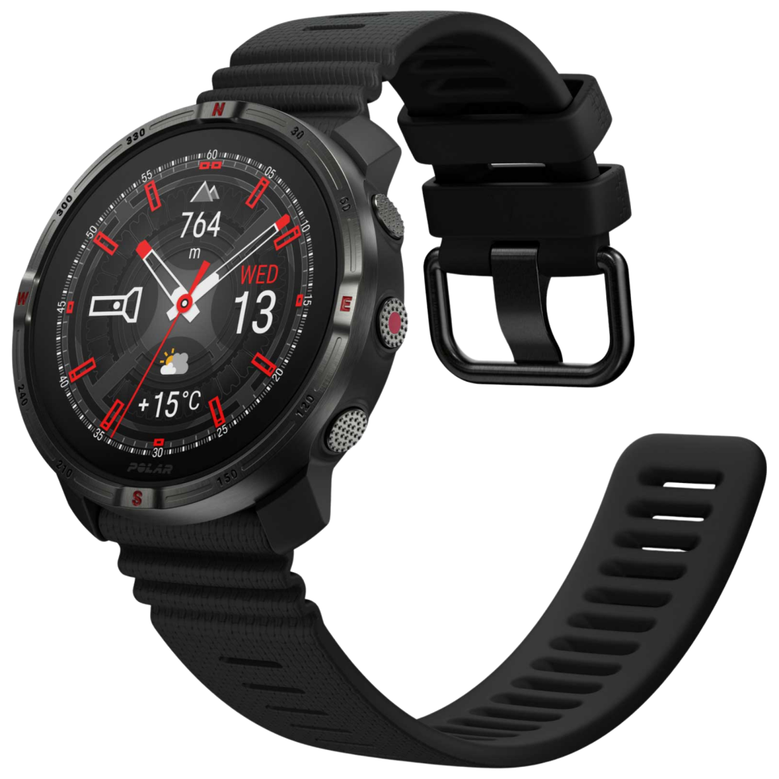 Смарт-годинник Polar Grit X2 для спорту, бігу, плавання, туризму, водонепроникний