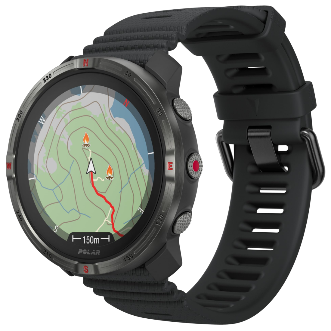 Смарт-годинник Polar Grit X2 для спорту, бігу, плавання, туризму, водонепроникний