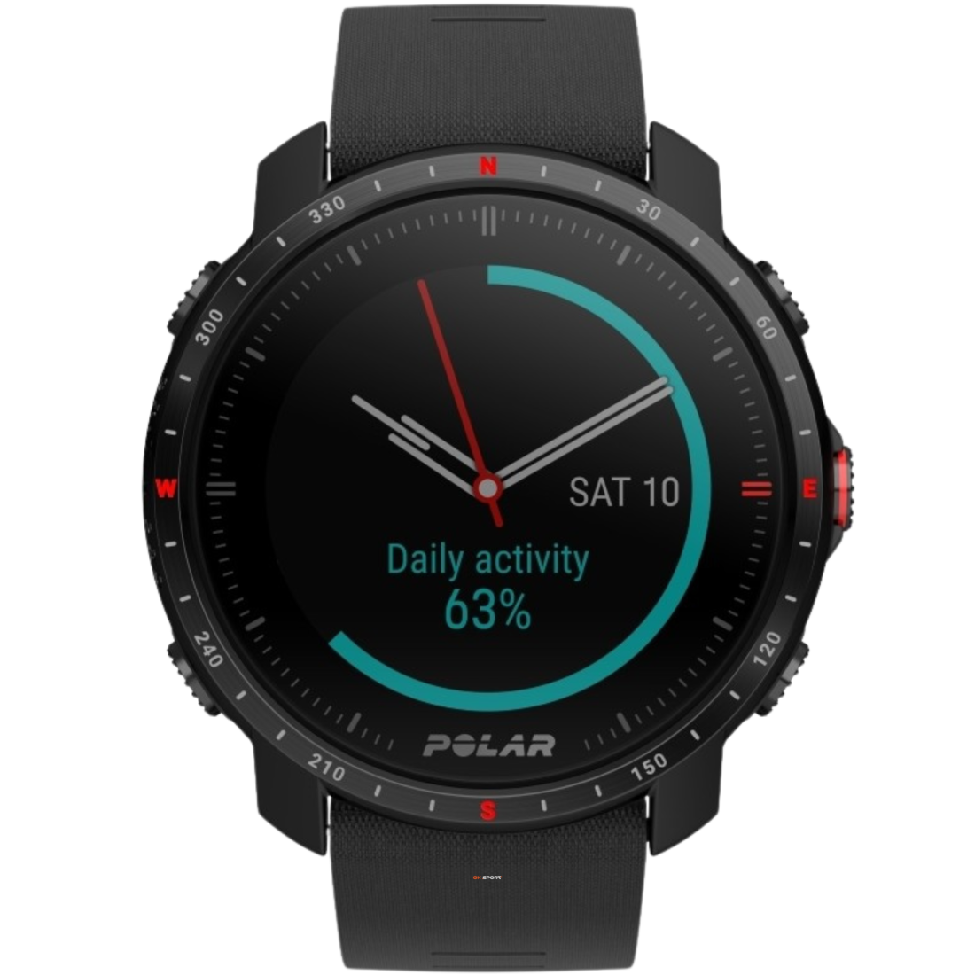 Polar Grit X Pro Black смарт-годинник для спорту преміум-класу водонепроникний 90085773