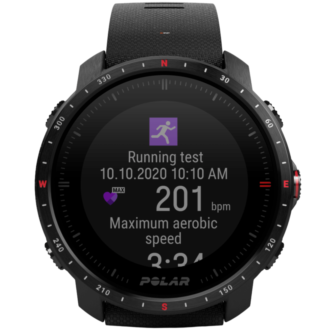 Polar Grit X Pro Black смарт-годинник для спорту преміум-класу водонепроникний 90085773