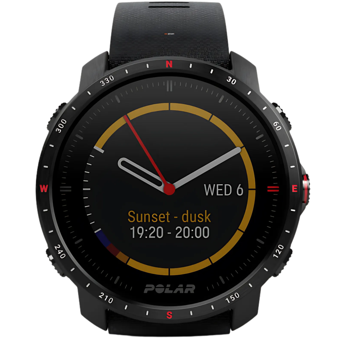 Polar Grit X Pro Black смарт-годинник для спорту преміум-класу водонепроникний 90085773