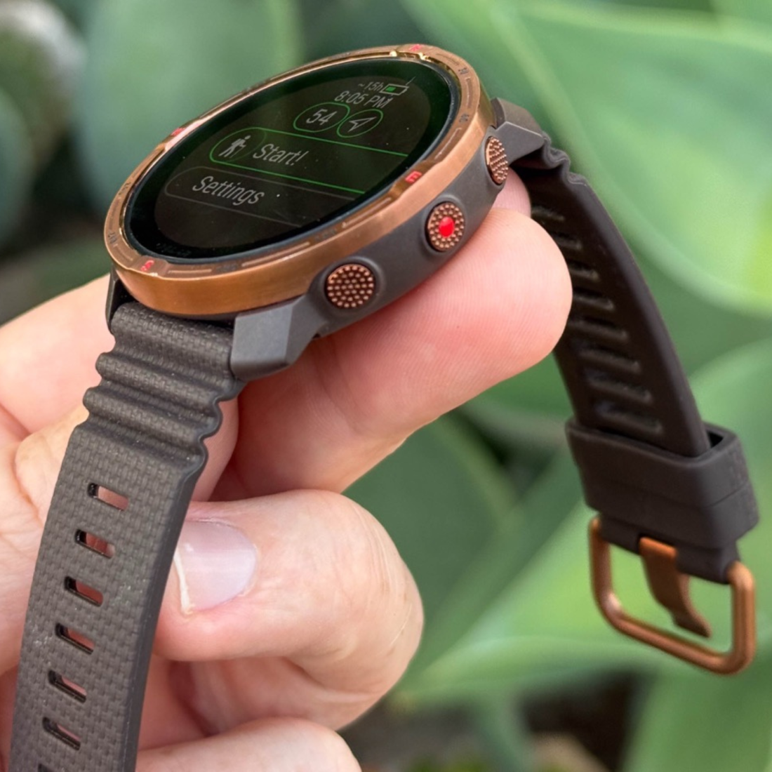 Смарт-годинник Polar Grit X2 Brown Copper для спорту, бігу, плавання, туризму, водонепроникний