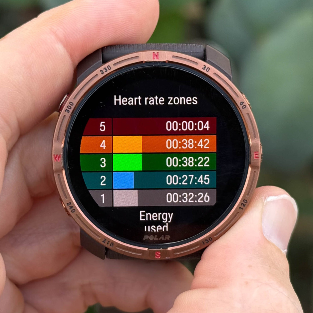 Смарт-годинник Polar Grit X2 Brown Copper для спорту, бігу, плавання, туризму, водонепроникний