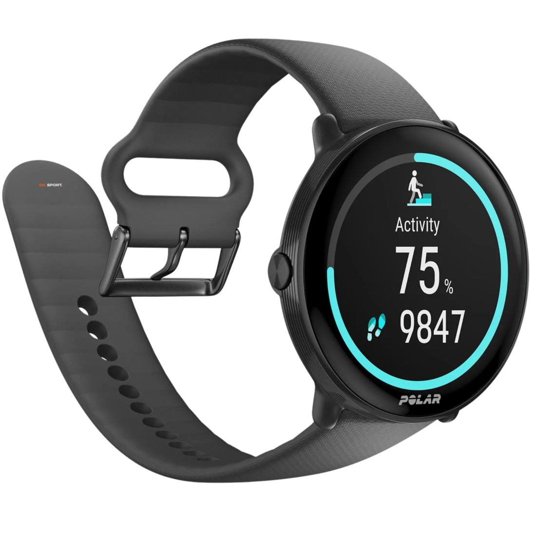 Polar Ignite 3 фітнес-годинник для активного способу життя з крокоміром Night Black 900106234