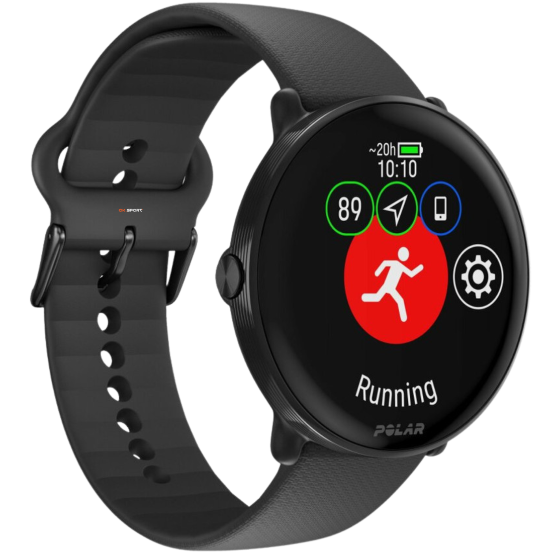 Polar Ignite 3 фітнес-годинник для активного способу життя з крокоміром Night Black 900106234