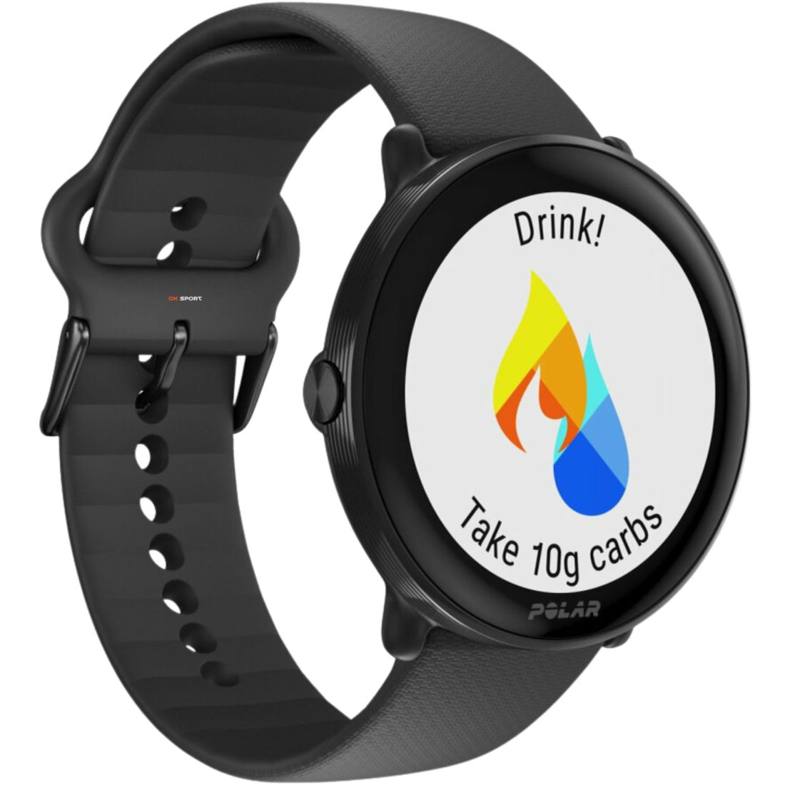 Polar Ignite 3 фітнес-годинник для активного способу життя з крокоміром Night Black 900106234