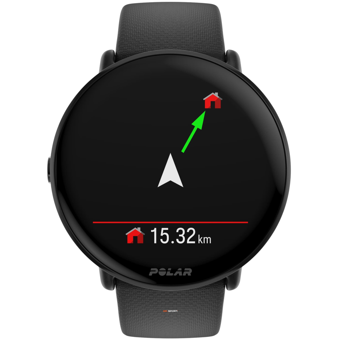 Polar Ignite 3 фітнес-годинник для активного способу життя з крокоміром Night Black 900106234