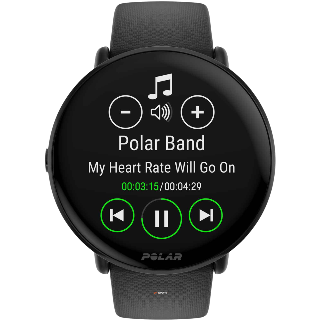 Polar Ignite 3 фітнес-годинник для активного способу життя з крокоміром Night Black 900106234