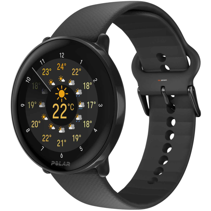 Polar Ignite 3 фітнес-годинник для активного способу життя з крокоміром Night Black 900106234