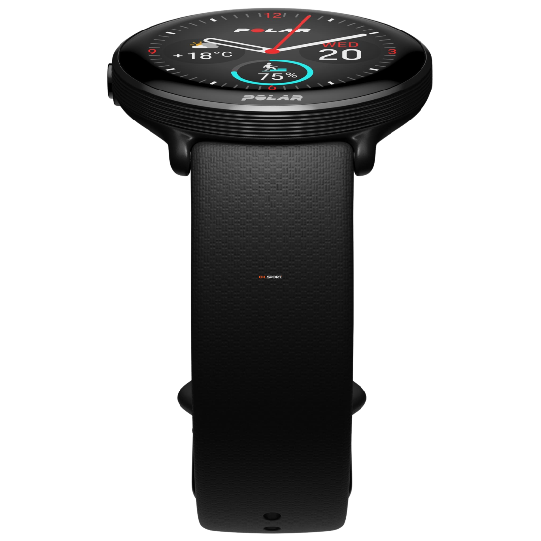 Polar Ignite 3 фітнес-годинник для активного способу життя з крокоміром Night Black 900106234