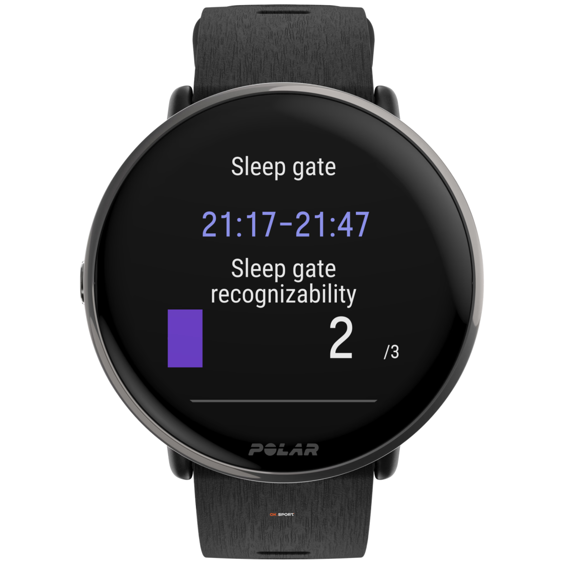 Polar Ignite 3 Titanium розумний смарт-годинник для фітнесу з крокоміром Black 900110027