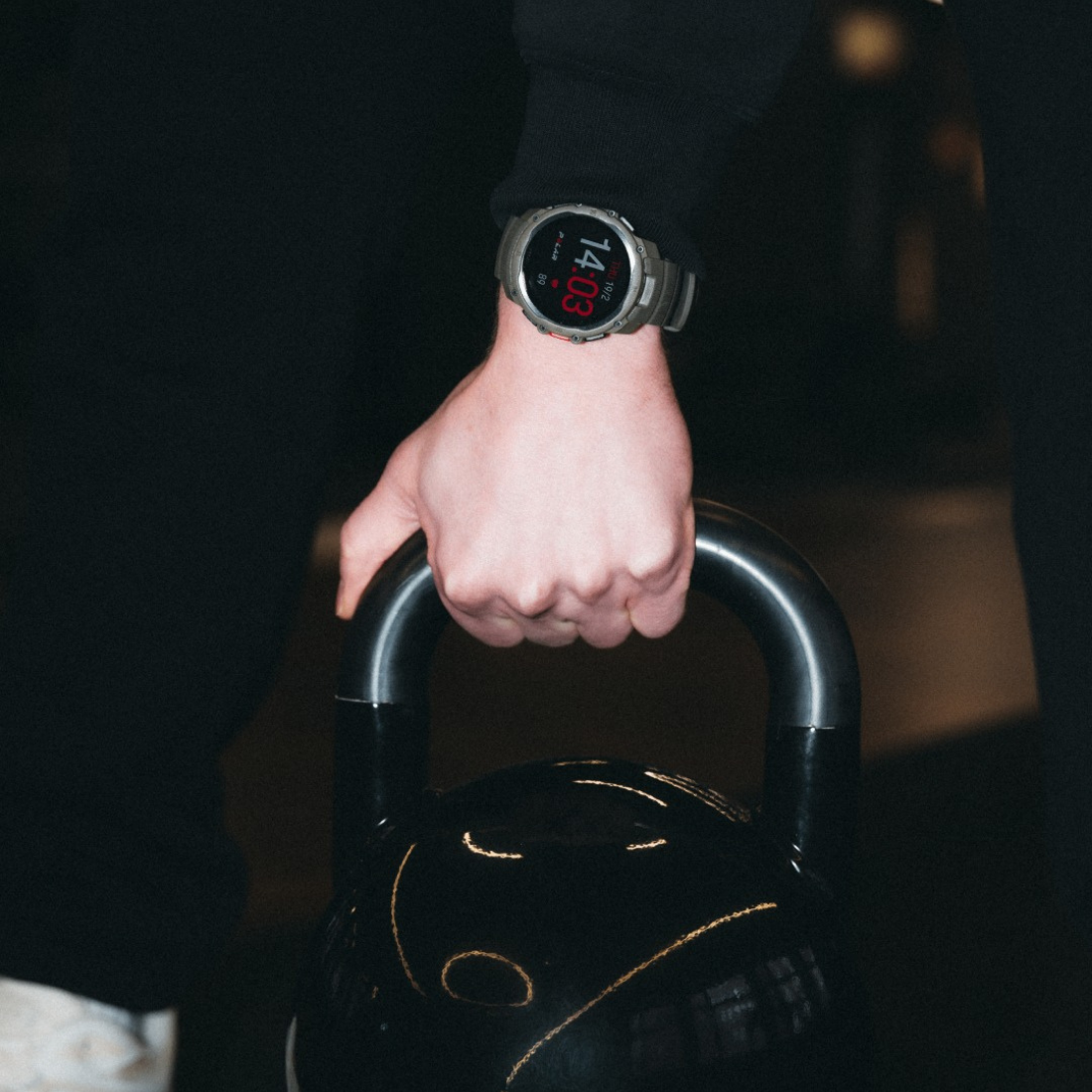 Годинник чоловічий для спорту Polar Street X Forest Green з GPS та ліхтариком