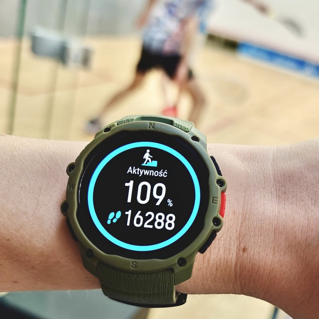 Годинник чоловічий для спорту Polar Street X Forest Green з GPS та ліхтариком