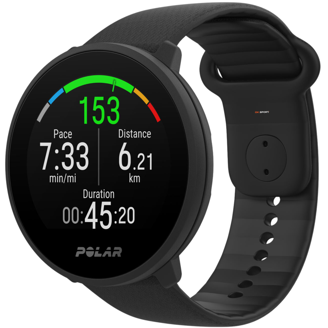 Polar Unite Black Fitness Tracker спортивний годинник з пульсометром водонепроникний