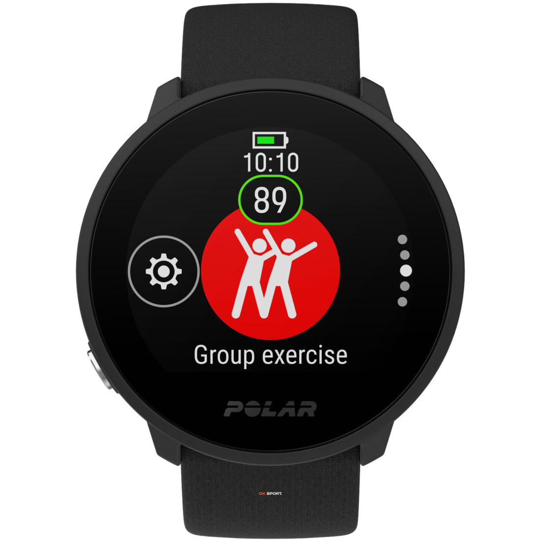 Polar Unite Black Fitness Tracker спортивний годинник з пульсометром водонепроникний