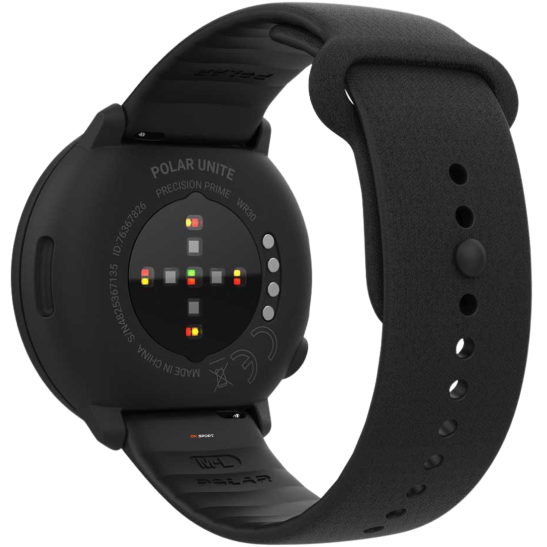 Polar Unite Black Fitness Tracker спортивний годинник з пульсометром водонепроникний