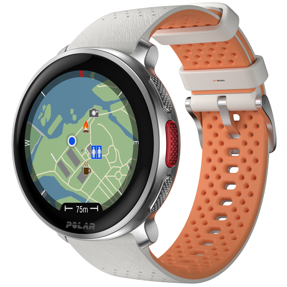 Polar Vantage V3 мультиспортивний годинник преміум-класу колір Sunrise Apricot