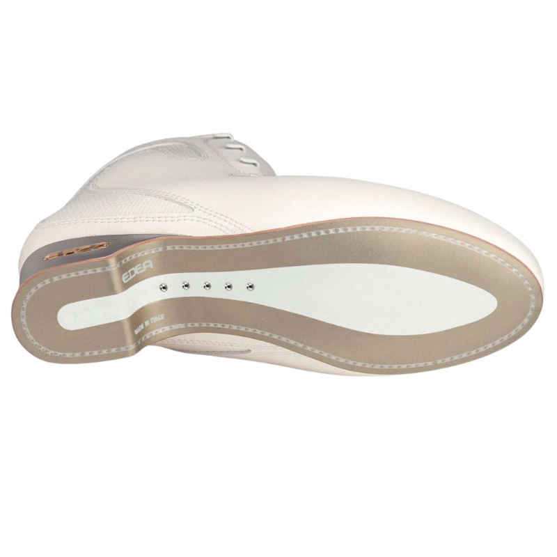 Фігурні ковзани Edea Ice Fly жіночі професійні з кристалами Swarovski, White, 260C
