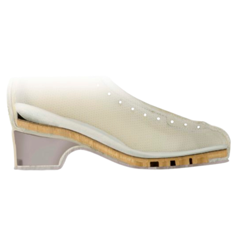 Фігурні ковзани Edea Ice Fly жіночі професійні з кристалами Swarovski, White, 260C