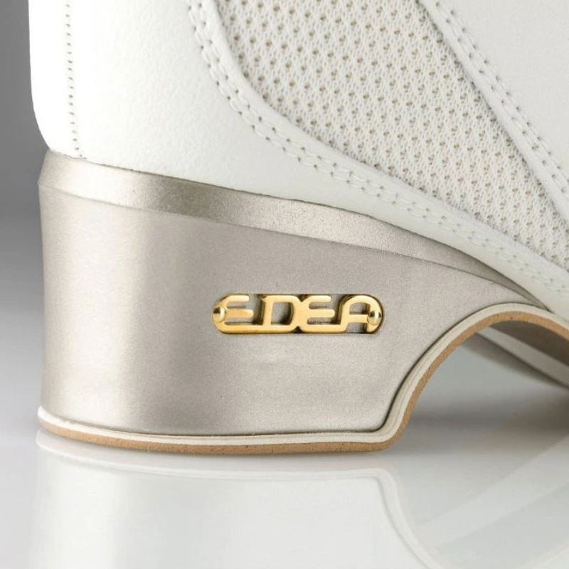 Фігурні ковзани Edea Ice Fly жіночі професійні з кристалами Swarovski, White, 260C