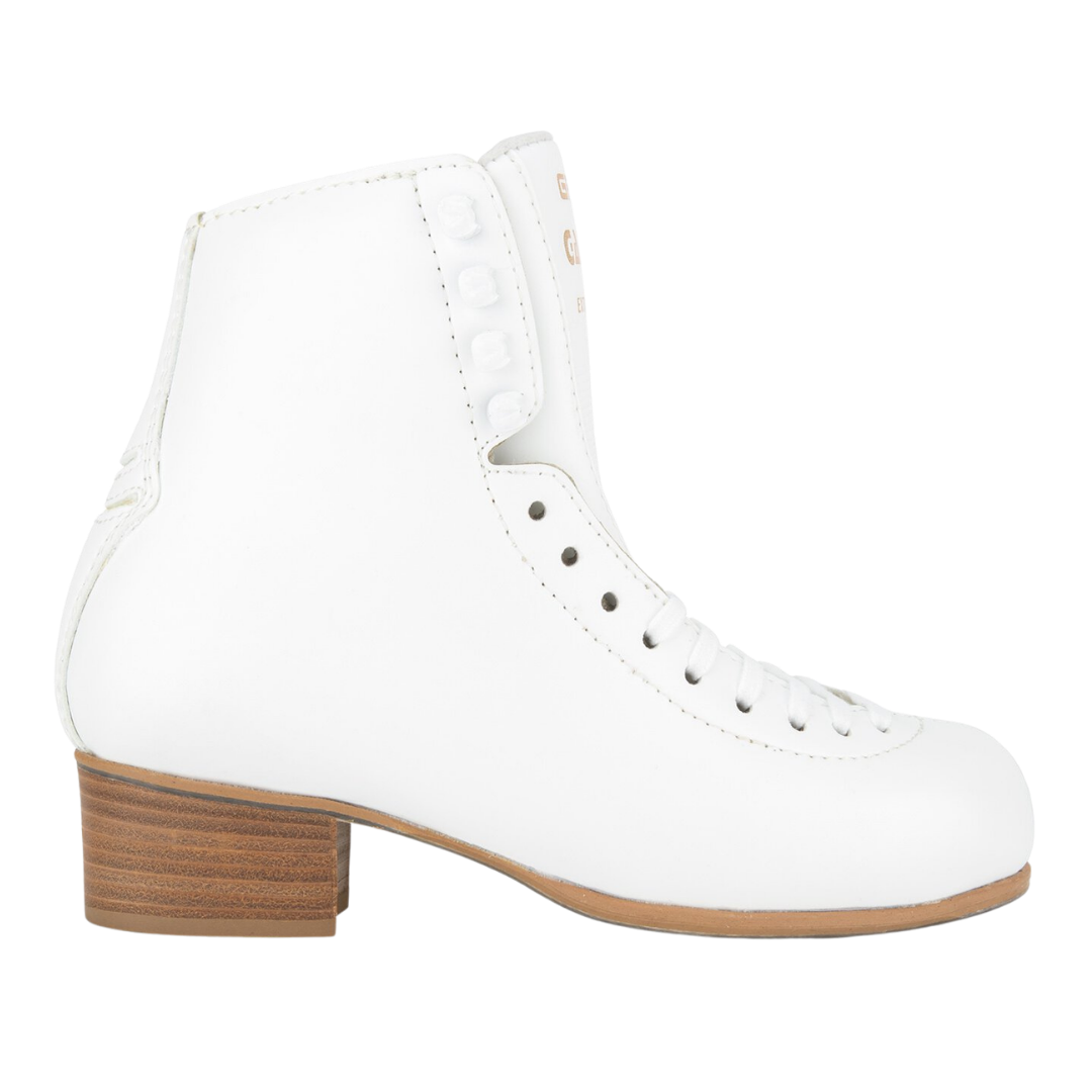 Фігурні черевики жіночі професійні Graf Galaxy Extra Light White для фігурного катання та танців на льоду