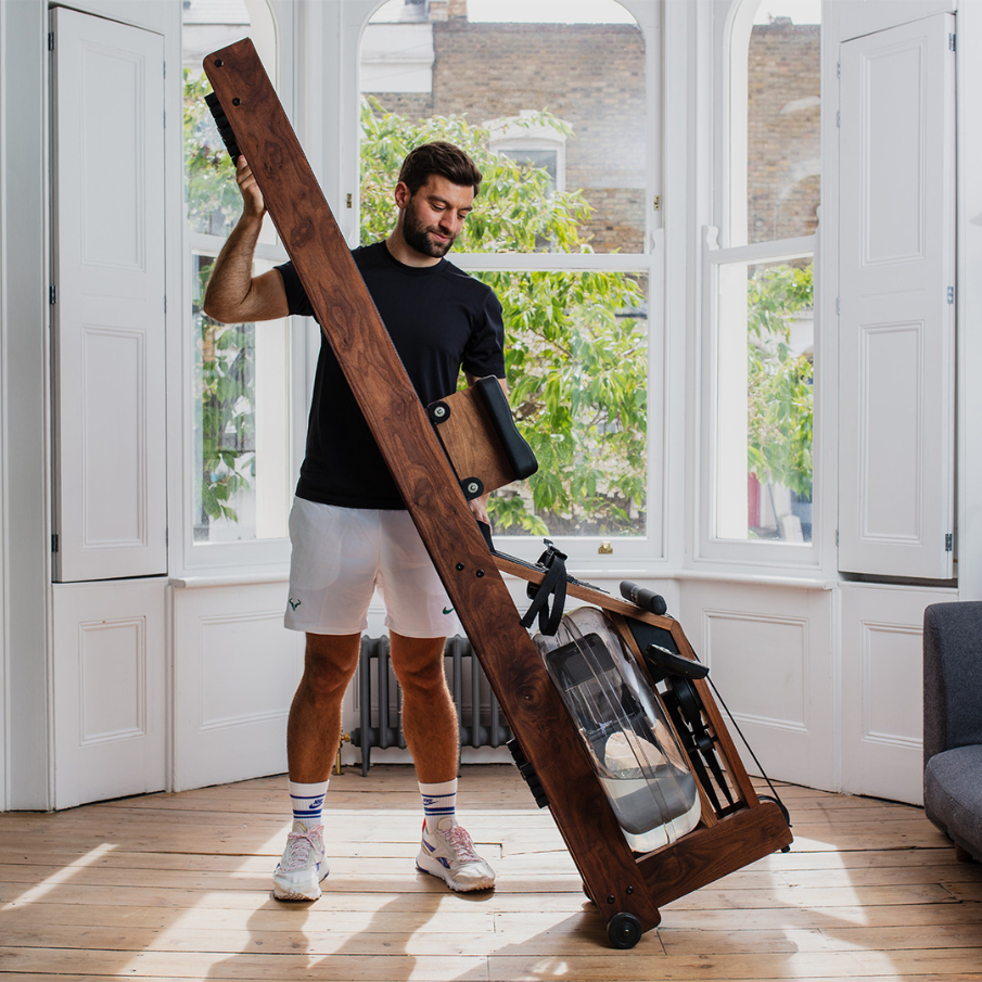 Гребний тренажер для дому WaterRower Classic Walnut S4 водний дерев'яний професійний
