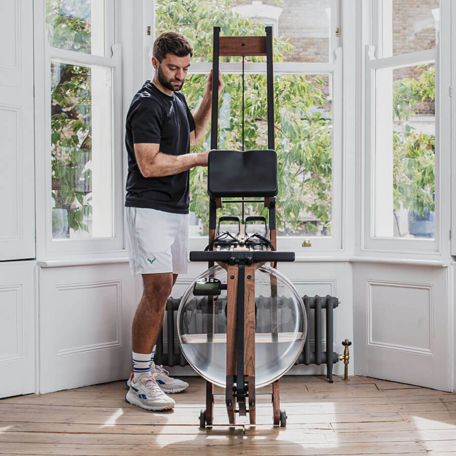 Гребний тренажер для дому WaterRower Classic Walnut S4 водний дерев'яний професійний