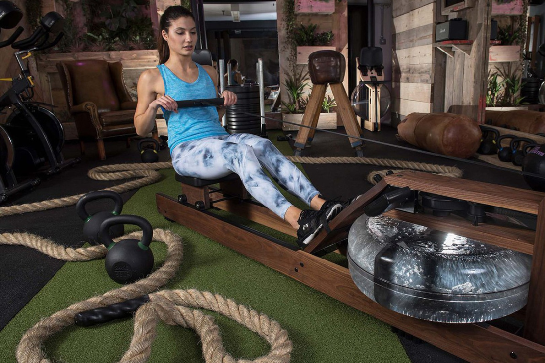 Гребний тренажер для дому WaterRower Classic Walnut S4 водний дерев'яний професійний