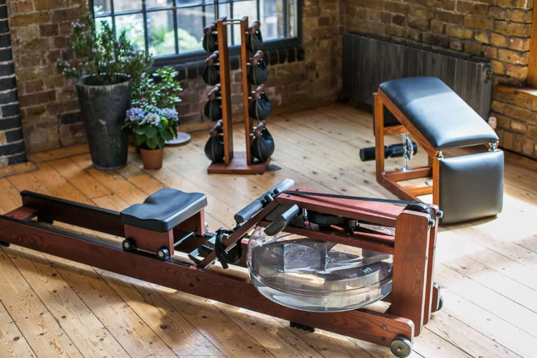 Гребний тренажер для дому WaterRower Classic Cherry S4 водний дерев'яний професійний