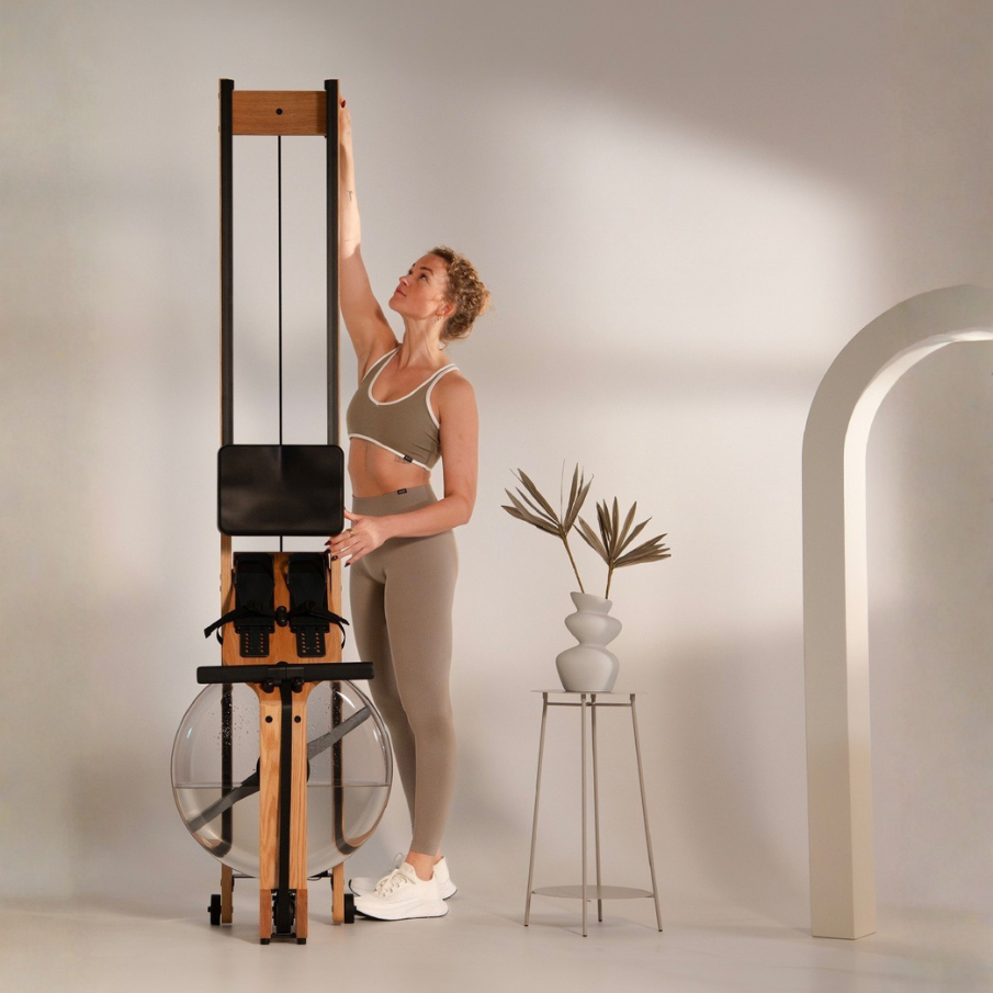Гребний тренажер для дому WaterRower Classic Cherry S4 водний дерев'яний професійний