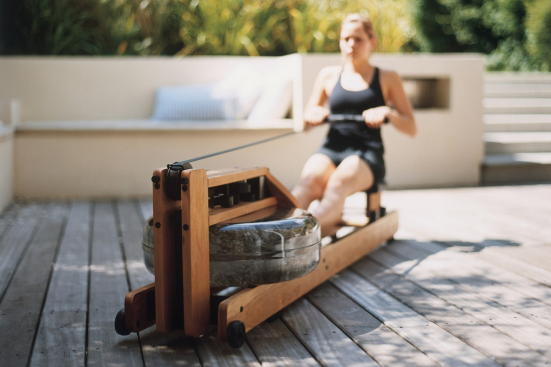 Гребний тренажер для дому WaterRower Classic Cherry S4 водний дерев'яний професійний