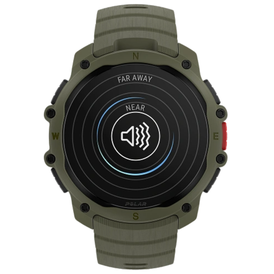 Годинник чоловічий для спорту Polar Street X Forest Green з GPS та ліхтариком