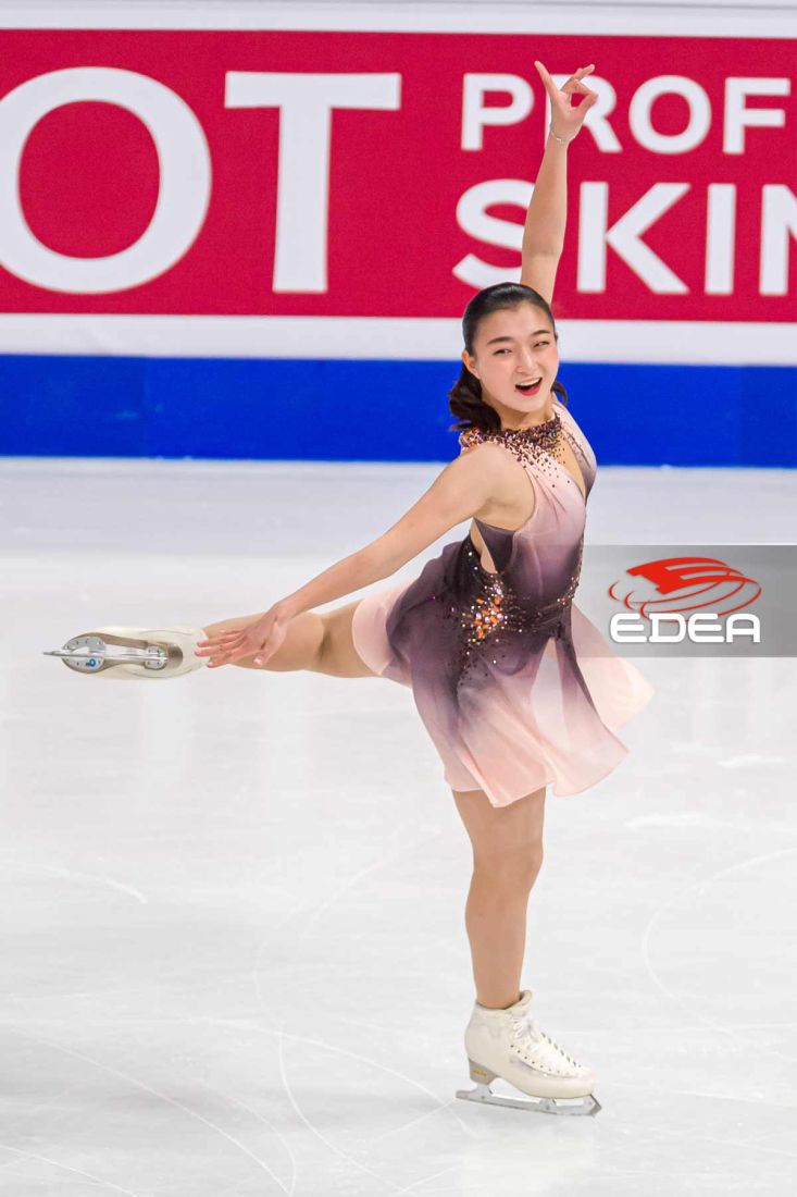 Фігурні ковзани Edea Ice Fly жіночі професійні з кристалами Swarovski, White, 260C