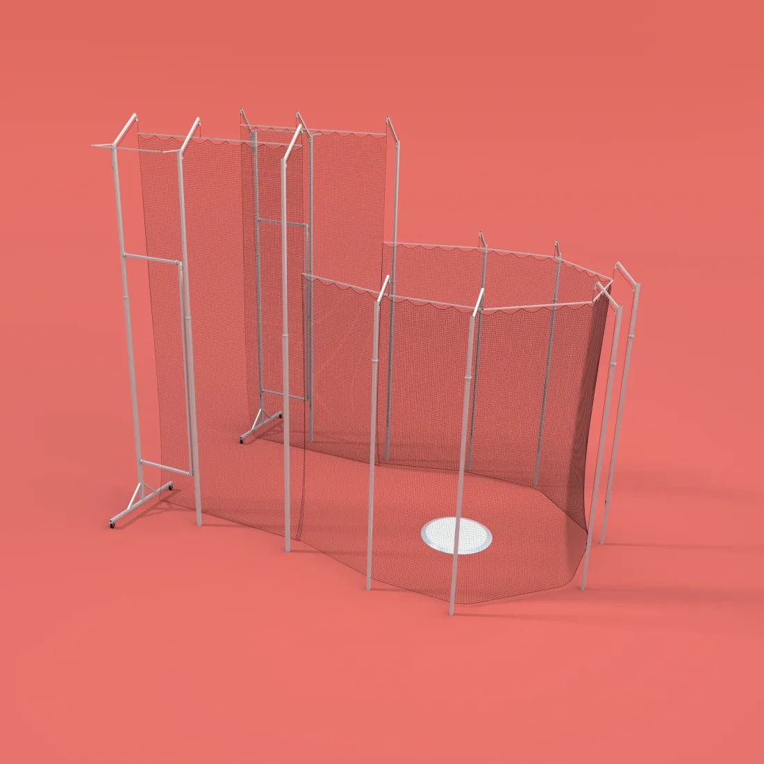Клітка для метання молота та диска Nordic Sport Hammer Cage Steel, WA сертифікат