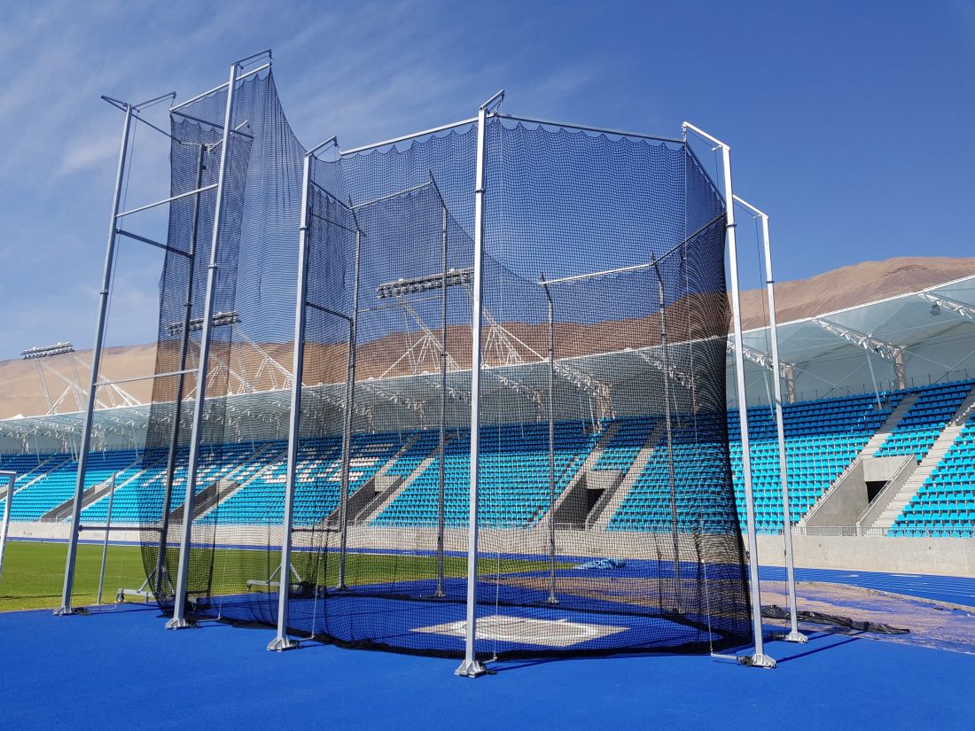 Клітка для метання молота та диска Nordic Sport Hammer Cage Steel, WA сертифікат