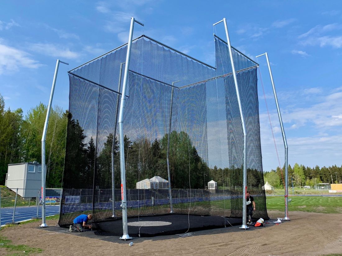 Клітка для метання молота та диска Nordic Sport Hammer Cage Elite, WA сертифікат
