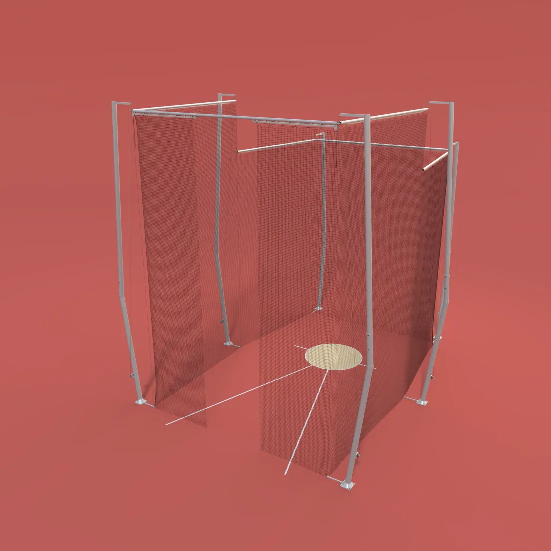 Клітка для метання молота та диска Nordic Sport Hammer Cage Elite, WA сертифікат