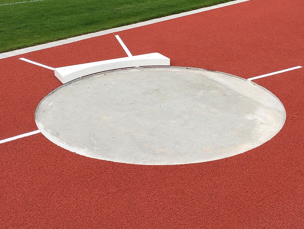 Коло для штовхання ядра Nordic Sport Shot Put Circle in Concrete Cast, WA сертифікат