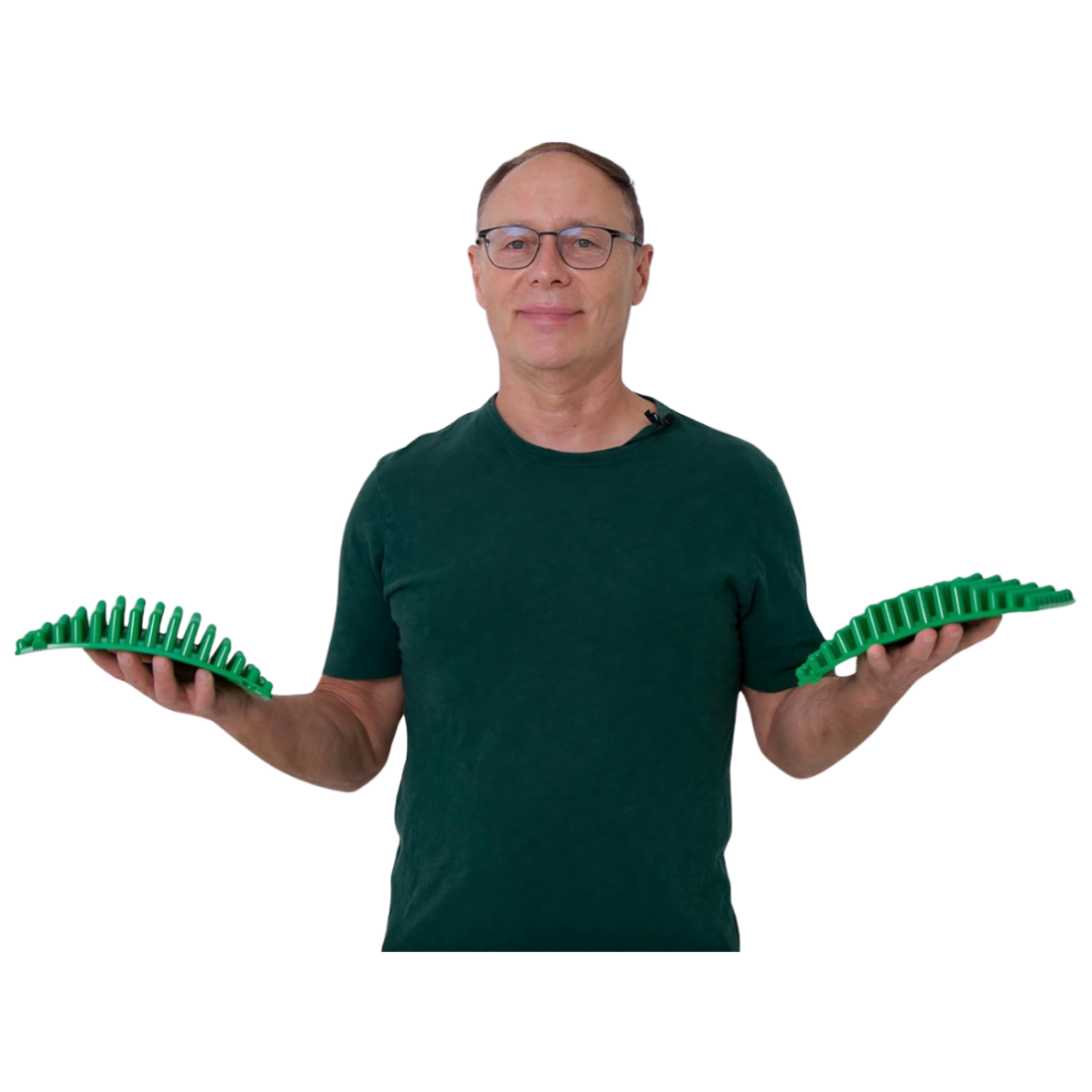 Килимки для постави Franklin Method Posture Mats, Зелені, 2 шт.