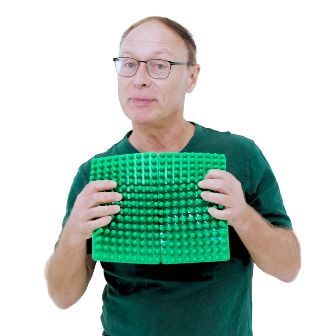 Килимки для постави Franklin Method Posture Mats, Зелені, 2 шт.